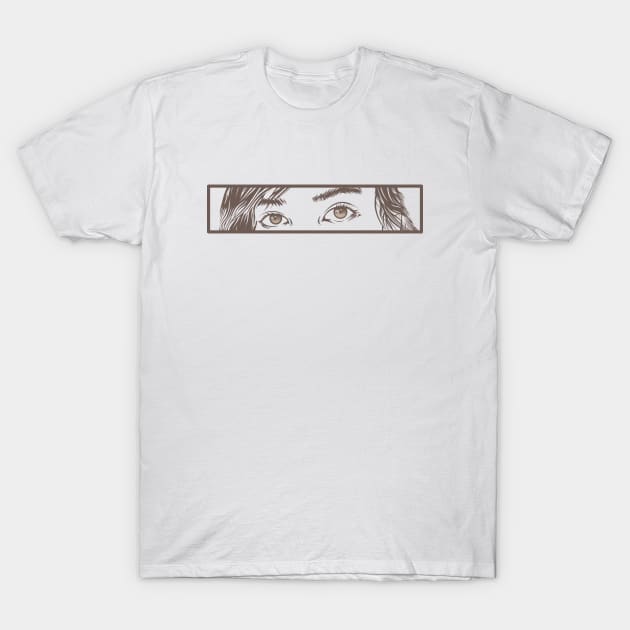 eyes anime girls T-Shirt by Shankara